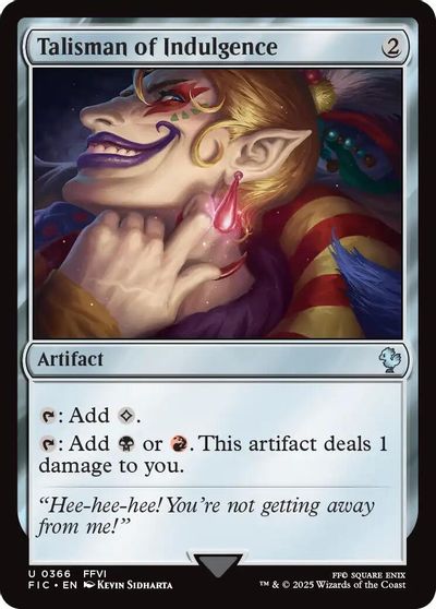 Talisman of Indulgence (Surge Foil) card art