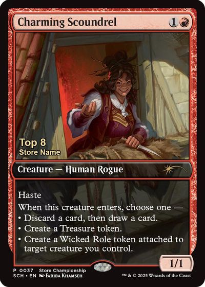 Charming Scoundrel (Top 8) card art
