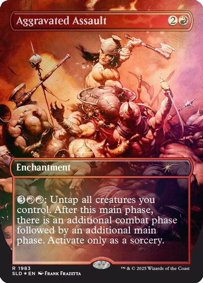 Aggravated Assault (1983) (Rainbow Foil) card art