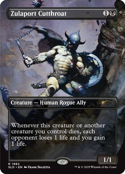 Zulaport Cutthroat (1982) card art