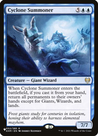 Cyclone Summoner card art