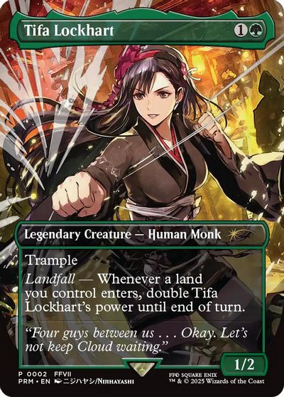 Tifa Lockhart (Borderless) card art
