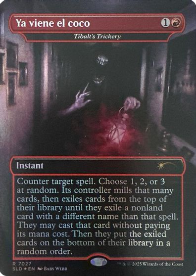 Ya viene el coco - Tibalt's Trickery (Rainbow Foil) card art