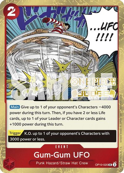 Gum-Gum UFO (Judge Pack Vol. 6) card art