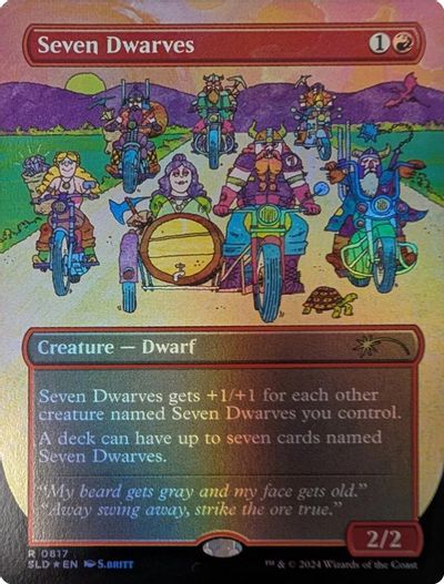 Seven Dwarves (0817) card art