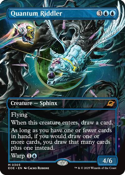 Quantum Riddler (Borderless) card art