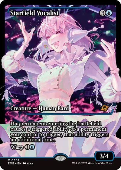 Starfield Vocalist (Showcase) card art