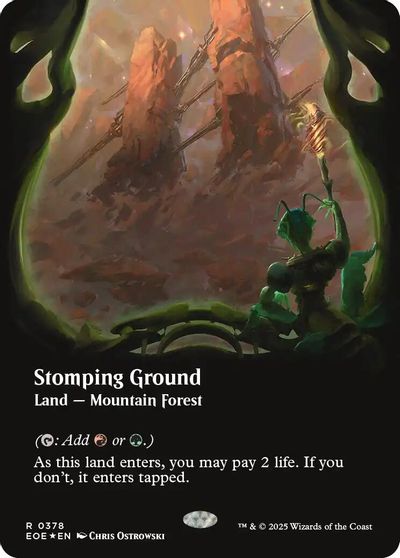 Stomping Ground (Borderless) (Galaxy Foil) card art
