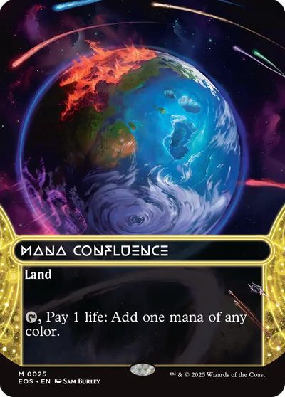 Mana Confluence (0025) (Borderless) card art