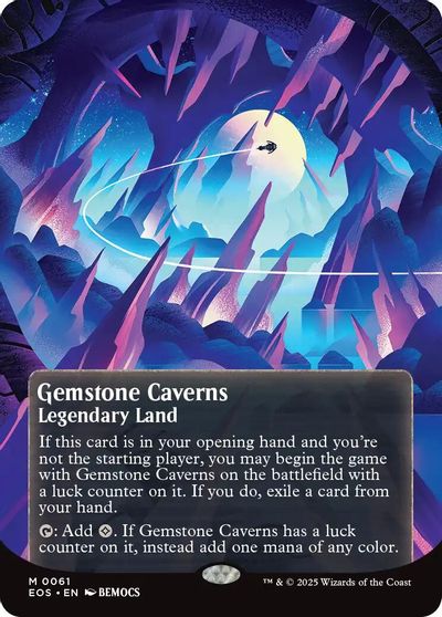 Gemstone Caverns (0061) (Borderless) card art