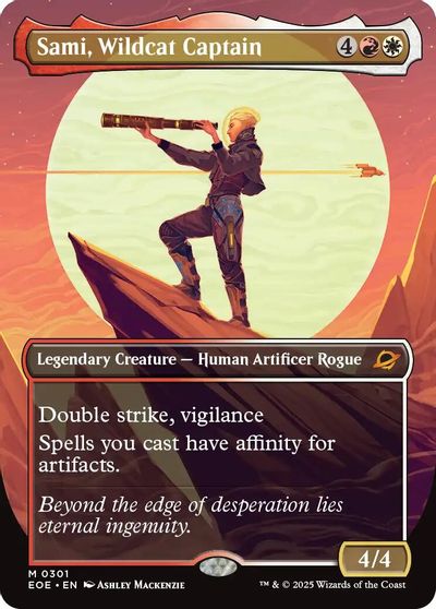 Sami, Wildcat Captain (Borderless) card art