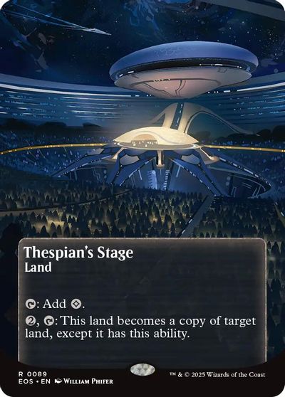 Thespian's Stage (0089) (Borderless) card art