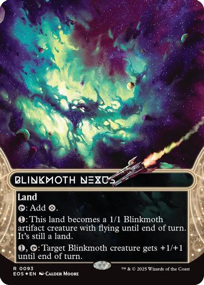 Blinkmoth Nexus (0093) (Borderless) (Galaxy Foil) card art