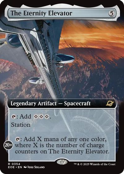 The Eternity Elevator (Extended Art) card art