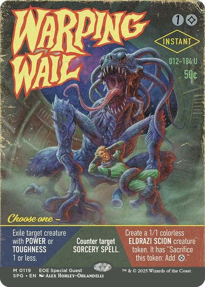 Warping Wail (Showcase) card art