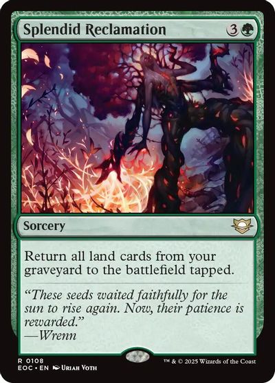 Splendid Reclamation card art