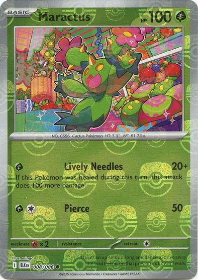 Maractus (Master Ball Pattern) card art