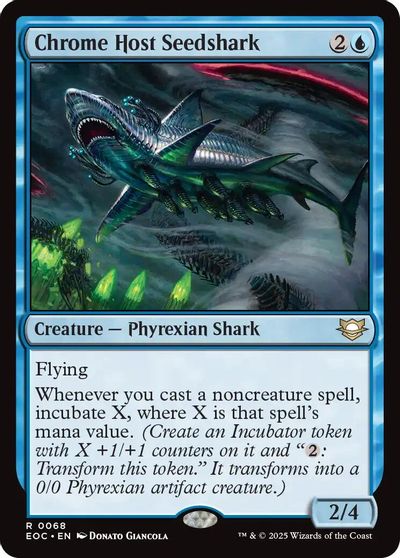 Chrome Host Seedshark card art
