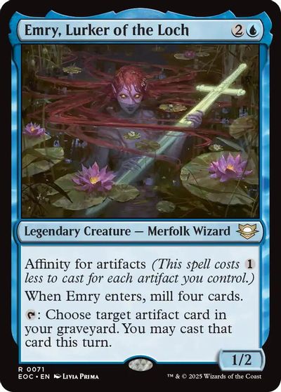 Emry, Lurker of the Loch card art