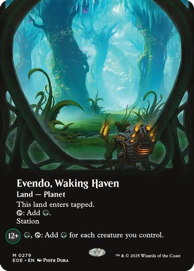 Evendo, Waking Haven (Borderless) card art