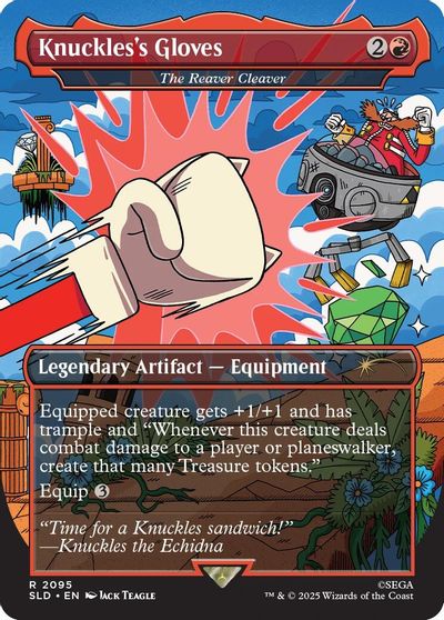 Knuckles's Gloves - The Reaver Cleaver card art