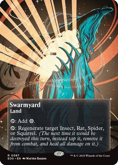 Swarmyard (0087) (Borderless) card art