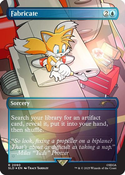 Fabricate (2090) (Rainbow Foil) card art