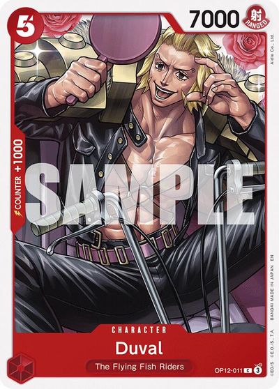Duval card art