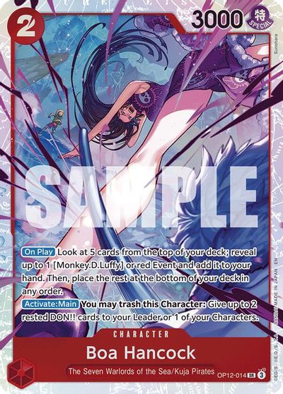 Boa Hancock card art