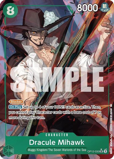 Dracule Mihawk (Alternate Art) card art