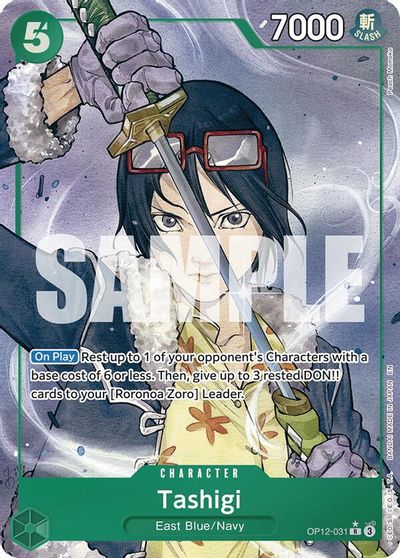 Tashigi (Alternate Art) card art