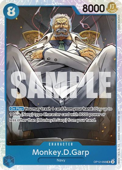 Monkey.D.Garp card art