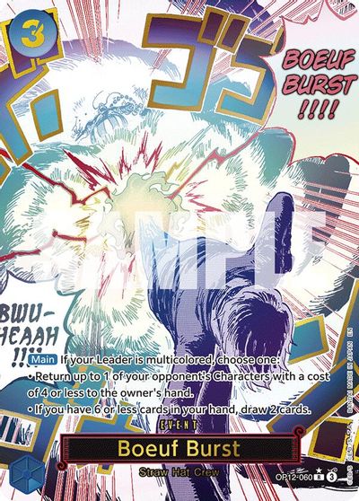 Boeuf Burst (Alternate Art) card art
