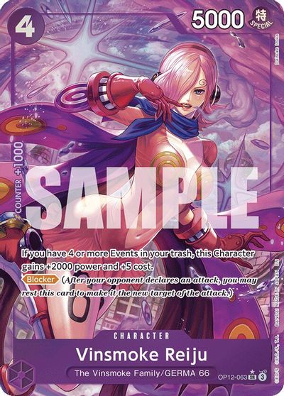 Vinsmoke Reiju (Alternate Art) card art