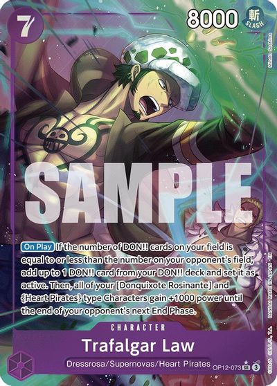Trafalgar Law (073) (Alternate Art) card art