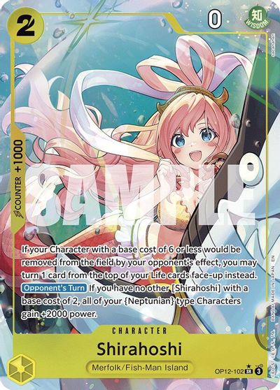 Shirahoshi (Alternate Art) card art