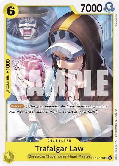 Trafalgar Law (106) card art