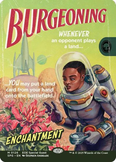 Burgeoning (Showcase) card art