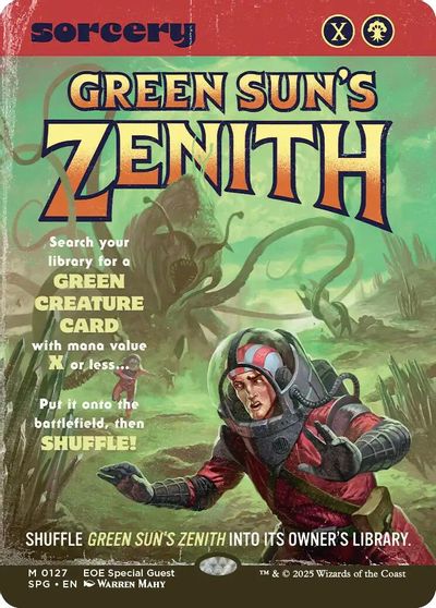 Green Sun's Zenith (Showcase) card art