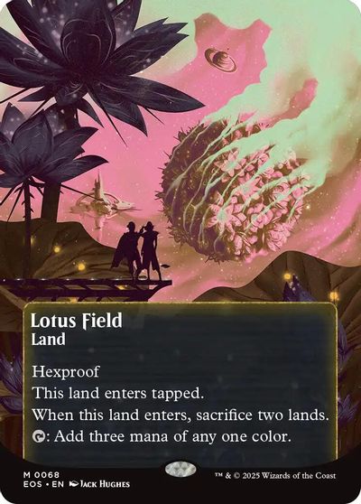 Lotus Field (0068) (Borderless) card art