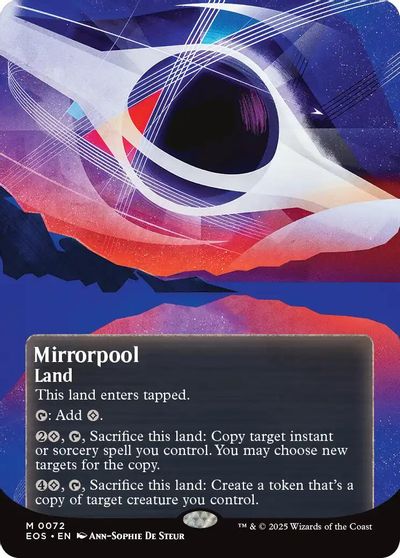 Mirrorpool (0072) (Borderless) card art