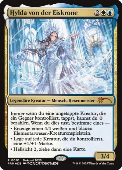 Hylda of the Icy Crown (German) card art