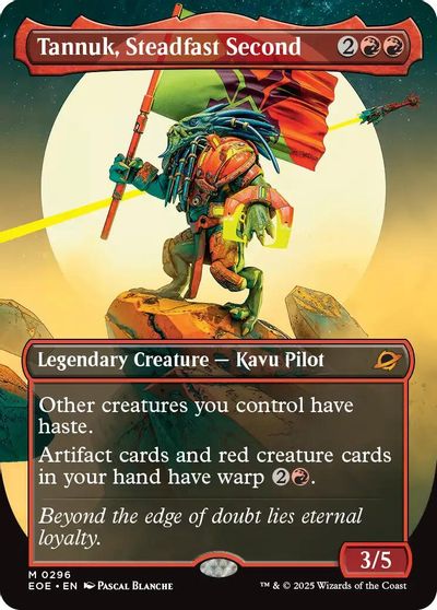 Tannuk, Steadfast Second (Borderless) card art