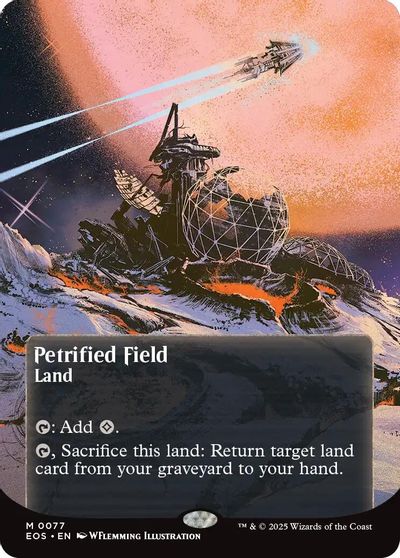 Petrified Field (0077) (Borderless) card art