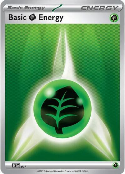 Basic Grass Energy - 017 card art