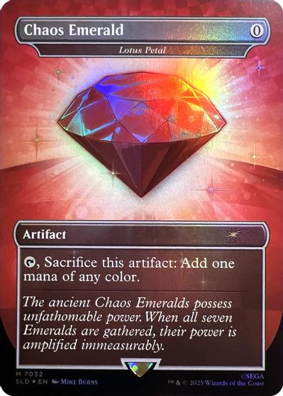 Chaos Emerald - Lotus Petal (7032) card art