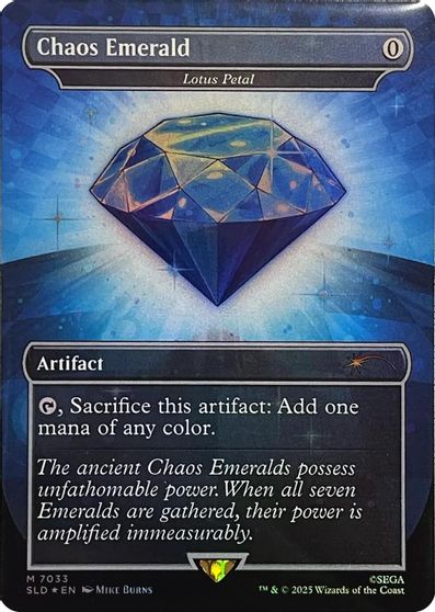 Chaos Emerald - Lotus Petal (7033) card art