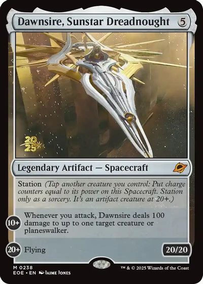 Dawnsire, Sunstar Dreadnought card art