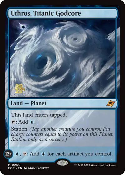 Uthros, Titanic Godcore card art