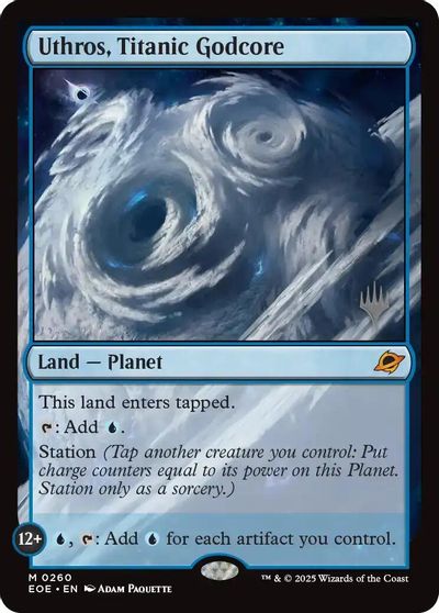 Uthros, Titanic Godcore card art
